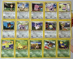 Pokemon 1st Edition Neo Genesis NM Set Builder not complete set~ - Image 3