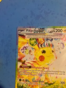 Rare!! Pokemon TCG Pikachu ex #238/191 Surging Sparks SIR NM Condition - Image 4