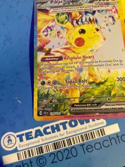 Rare!! Pokemon TCG Pikachu ex #238/191 Surging Sparks SIR NM Condition - Image 5