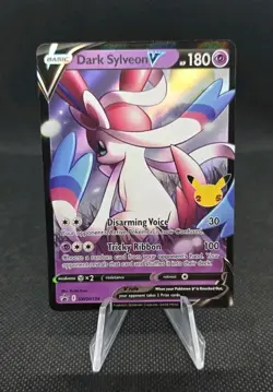 Pokemon TCG Dark Sylveon V SWSH134 Black Star Promo Holo Ultra Rare - Image 1