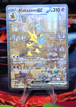 Pokemon TCG Scarlet & Violet 151 #201/165 Alakazam Ex NM-MINT - Image 2