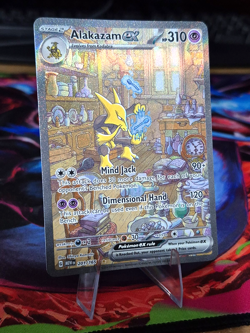 Pokemon TCG Scarlet & Violet 151 #201/165 Alakazam Ex NM-MINT - Image 3