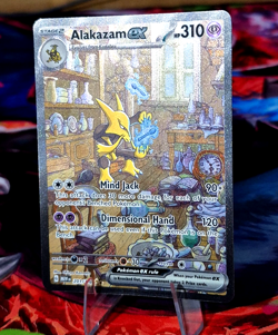 Pokemon TCG Scarlet & Violet 151 #201/165 Alakazam Ex NM-MINT - Image 4