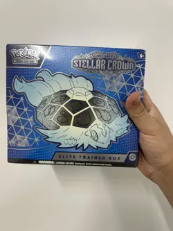 Pokemon TCG Stellar Crown Elite Trainer Box Sealed Brand New - Image 1