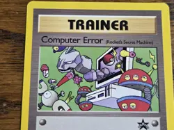 Pokemon Wotc Black Star Promo #16/53 COMPUTER ERROR --not played-- - Image 2