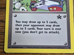 Pokemon Wotc Black Star Promo #16/53 COMPUTER ERROR --not played-- - Image 3