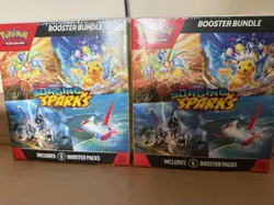 Pokemon TCG Scarlet & Violet—Surging Sparks Booster Bundle Lot (2) - Image 1