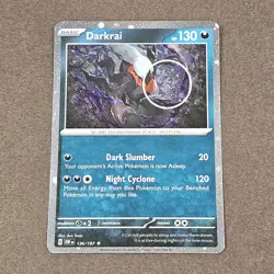 Darkrai 136/197 SWIRL Obsidian Flames Cosmos Promo Holo Rare Pokemon TCG MINT - Image 1
