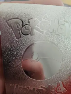 Pokemon Pikachu V Silver Foil Fan Art Textured Collector Card TG16/TG30 HP190 - Image 3