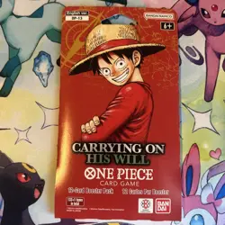 (x7) One Piece TCG: Carrying On His Will Sleeved Booster Pack Lot OP-13 ENGLISH - Image 3