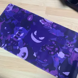 Ghost Pokemon Rubber Playmat Play Mat For Tcg Trading Card Game gengar - Image 1