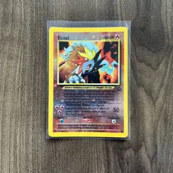Entei - Black Star Promo - #34 - Movie Promo - Collectible - HP - Pokemon Card - Image 1