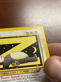 Pokemon Card - Snorlax Wotc Black Star Promo 49 Vintage Promo Rare- NM Read - Image 3