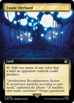 Exotic Orchard (REGULAR) x1 - MTG Doctor Who WHO #493 - Image 1