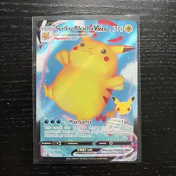 Pokemon - Surfing Pikachu VMAX - 009/025 - Celebrations NM - Image 1