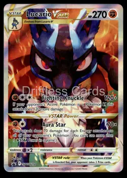 Lucario VSTAR SWSH291 Holo Promo Sword & Shield Promo Pokemon Holo NM/M - Image 1