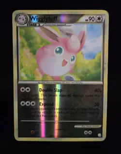 Pokemon TCG - WIGGLYTUFF #56 - REVERSE HOLO - HEARTGOLD & SOULSILVER (2010) - HP - Image 1