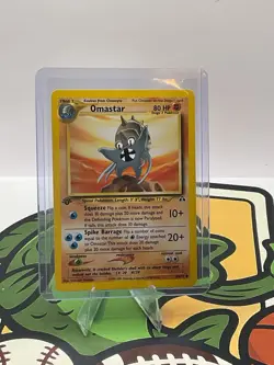 Pokemon Neo Discovery 1st Edition Omastar 43/75 Non Holo - Image 1