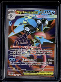 Pokemon ME04: Chaos Rising Mega Greninja ex 100/086 - Image 1
