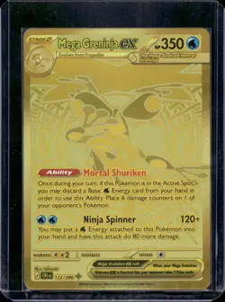 Pokemon ME04: Chaos Rising Mega Greninja ex 122/086 - Image 1