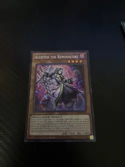 Yugioh! 1x Aleister the Reminiscent CORI-EN015 Secret Rare 1st Ed NM - Image 1