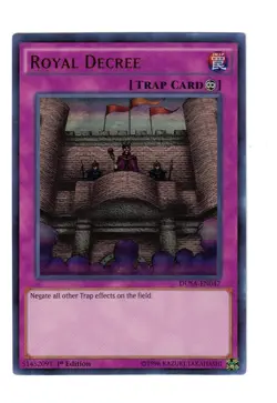 Yugioh- 1X Royal Decree - Ultra - 1st Edition - DUSA-EN047 - Near Mint - Image 1