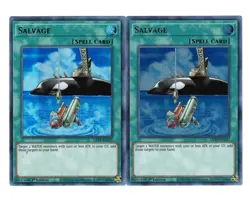 Yugioh- 2X Salvage - Ultra - 1st Edition - GFTP-EN107 - Near Mint - Image 1