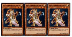 Yugioh- 3X Satellarknight Vega - Common - 1st Edition - MP15-EN076 - Near Mint - Image 1