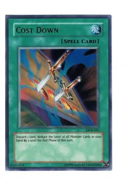 Yugioh- 1X Cost Down - Ultra - Unlimited - DCR-053 - Near Mint - Image 1