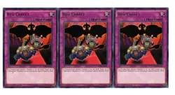 Yugioh- 3X Red Carpet - Rare - 1st Edition - HSRD-EN027 - Light Play - Image 1