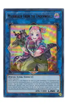 Yugioh- 1X Muckraker From the Underworld - Ultra - Limited - DABL-ENSP1 - NM - Image 1