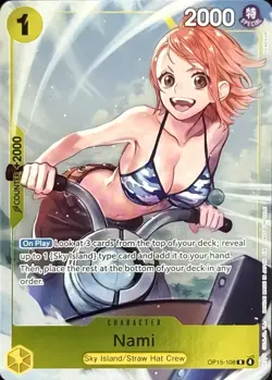 Nami Dash Pack OP15-108 Adventure On Kami's Island One Piece - Image 1