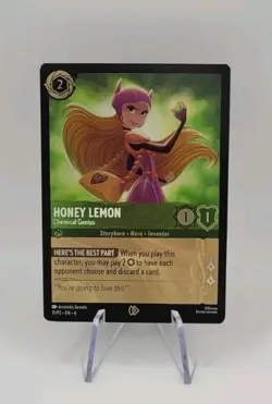 Disney Lorcana TCG: Honey Lemon - Chemical Genius 11/P2 Cold Foil Promo - NM - Image 1