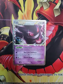 Pokemon TCG HGSS Triumphant Gengar Prime 94/102 Rare Holo Card English LP - Image 1