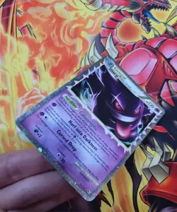 Pokemon TCG HGSS Triumphant Gengar Prime 94/102 Rare Holo Card English LP - Image 5