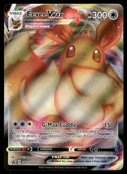 Pokemon Cards Eevee VMAX SWSH087 Sword & Shield Promo NM *2 - Image 1