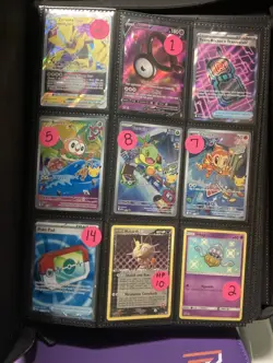 Lot Of 53 - Pokemon Illustration Rare, Full Art Trainer, Promo Card Binder (NM) - Image 2
