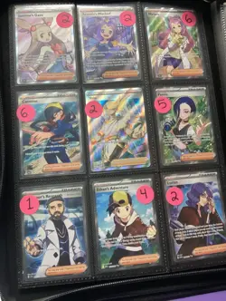 Lot Of 53 - Pokemon Illustration Rare, Full Art Trainer, Promo Card Binder (NM) - Image 5