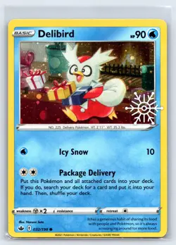 Delibird - (Holiday Calendar) Holo Promo Miscellaneous Cards & Products 032/198 - Image 1