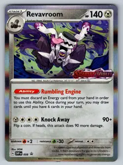 Revavroom - (Prerelease) Holo Promo SV: Scarlet & Violet Promo Cards 008 NM - Image 1
