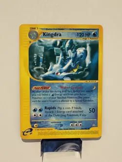 2003 E-Reader- Aquapolis Kingdra #19 Non Holo Rare Pokemon Card MP - Image 1