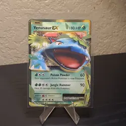 Pokemon Card TCG Venusaur EX 1/108 XY Evolutions 2016 Ultra Rare Holo NM - Image 1