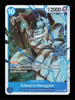 Edward.Newgate OP13-042 SR Carrying On His Will One Piece Card - Image 1