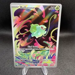 Pokemon Bulbasaur 133/132 Misc Cards Holo Illus Rare EN Stamped - Image 1