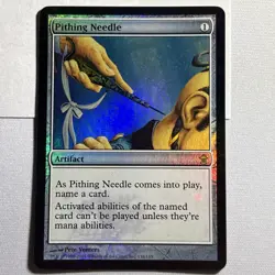 MTG Foil Pithing Needle Saviors Of Kamigawa 1 Of 2 - Image 3