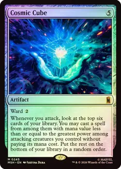 Cosmic Cube Foil Marvel Super Heroes NM MTG - Image 1