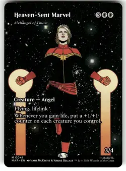 Heaven-Sent Marvel - Archangel of Thune (Borderless) 41 Marvel Universe Eternal- - Image 1