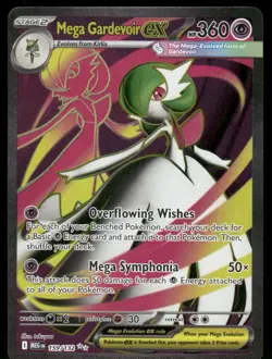 Pokemon Cards Mega Gardevoir ex 159/132 Mega Evolution Ultra Rare NM *2 - Image 1