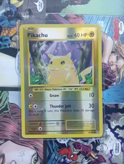 Pikachu 35/108 (2016) Reverse Holo Pokemon Card XY Evolutions - Image 1