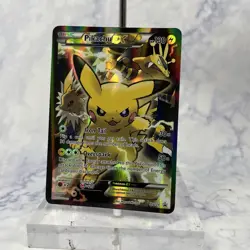 Pokemon Pikachu EX Promo Holo 130 HP XY Card XY124 2016 English - Image 2